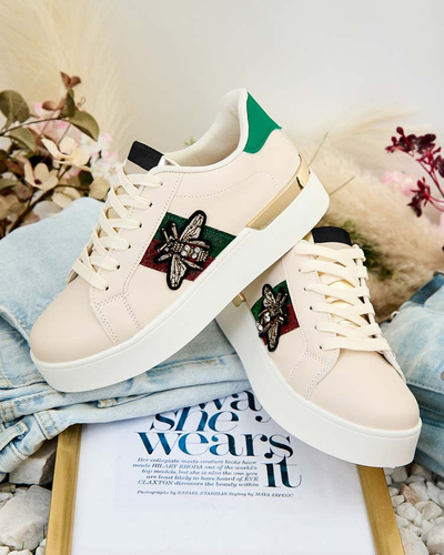 Royalfashion Adidași sport de damă cu plastureSegenn