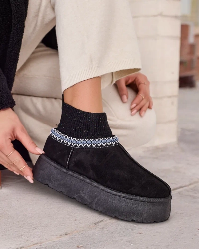 Cizme scurte de zăpadă pentru femei Royalfashion a'la Nananna