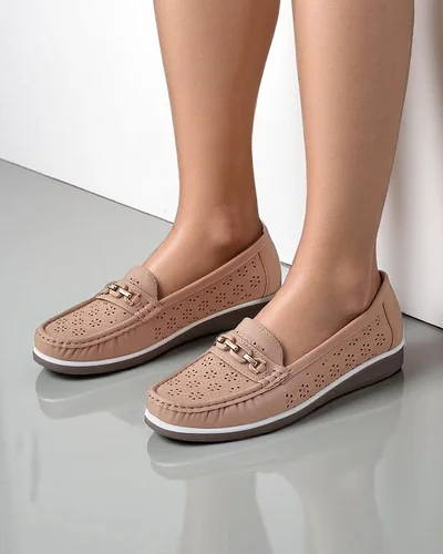 Royalfashion mocasini perforați pentru femei Cerro