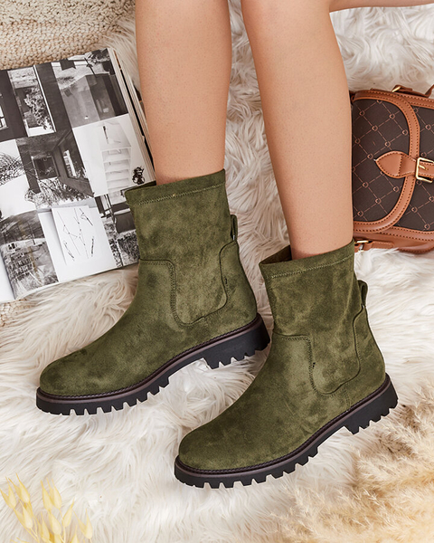 Royalfashion Cizme Gebimma pentru femei din eco-suede