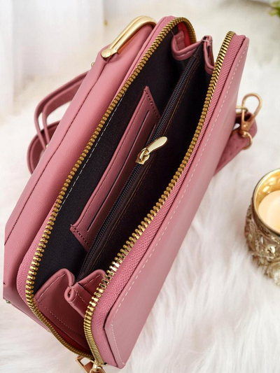 Royalfashion Geantă-portofel multifuncțională pe curea Quilted Charm