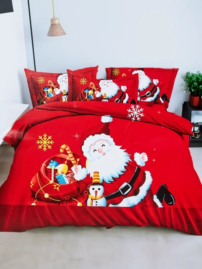 Lenjerie de pat de Crăciun Royalfashion 160x200 set 3 PIESE