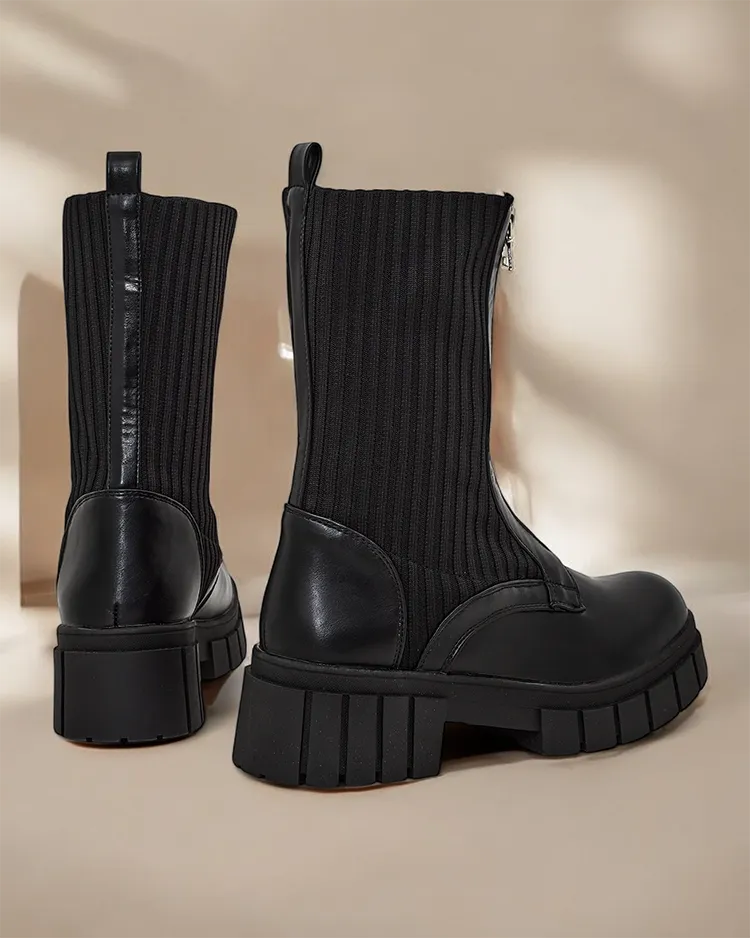 Royalfashion Cizme elegante de glezna pentru femei Tenimo