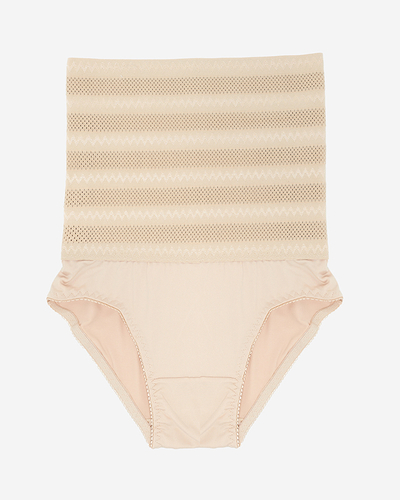 Slip modeling dama bej PLUS SIZE - Lenjerie intima