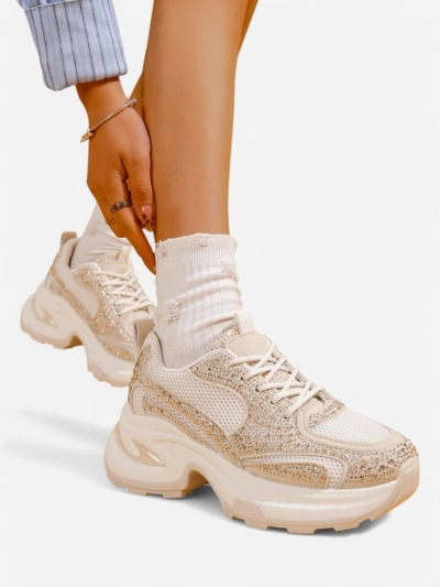 Adidași sport pentru femei Royalfashion cu cristale Bloss