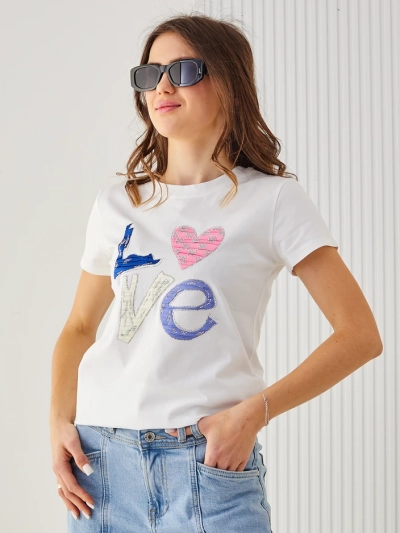 Royalfashion Bluza din bumbac pentru femei