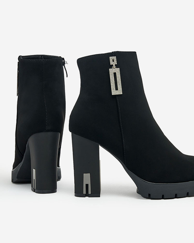 Royalfashion Cizme Stiletto decorate Beroleda pentru femei