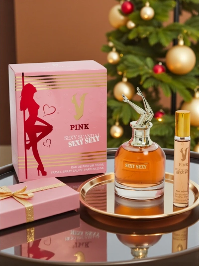 Zestaw Inspirowana Apă de parfum pentru femei și parfum solid Scandal Pink Sexy
