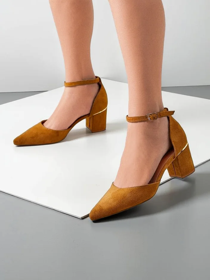 Royalfashion Pantofi cu toc mic pentru femei Caelda