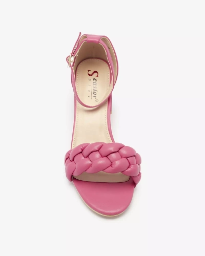 Fucsia sandale cu tijă pentru femei Marines - Încălțăminte