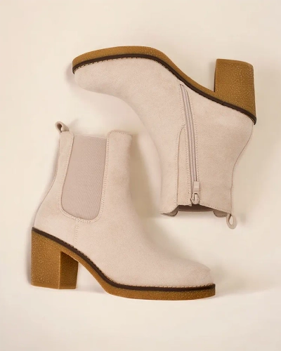 Cizme de damă din Eco-sueda Royalfashion pe postul Bregianka