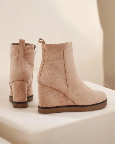 Cizme cu talpa inalta pentru femei Royalfashion Sierra