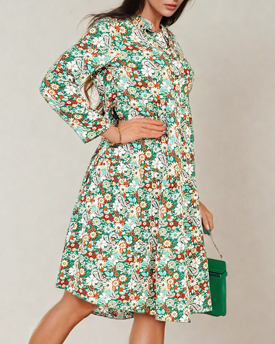 Royalfashion Rochie midi cu model pentru femei