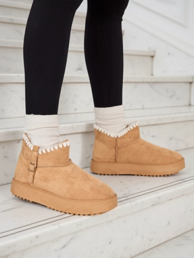 Royalfashion Ghete scurte de zăpadă pentru femei în stilul Ewioz