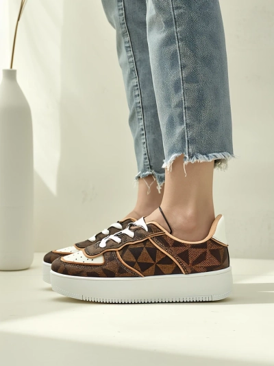 Royalfashion Pantofi sport pentru femei cu print Ozofio