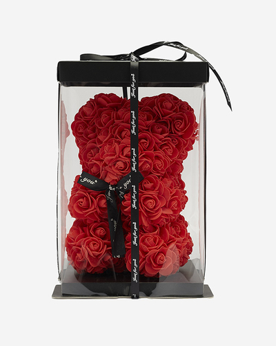 Urs roșu cu trandafiri - Accesorii