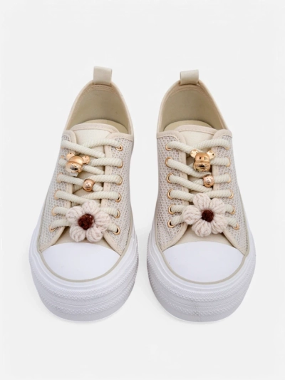 Sneakeri perforați Royalfashion pentru femei cu embellishments Osdo