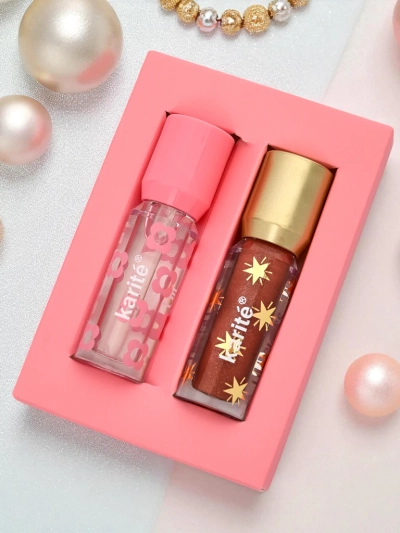 Glita lip glos an klia 2-w-1 lip glos Bronse