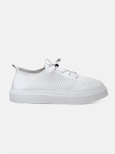 Royalfashion Pantofi sport perforați pentru femei cu șireturi Vaned