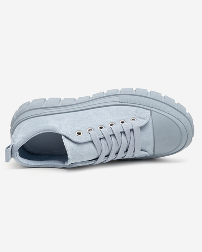 Pantofi de damă înalți Maomis Blue - Încălțăminte