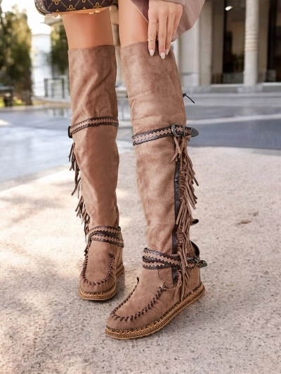 Ghete peste genunchi pentru femei Royalfashion Eliferse