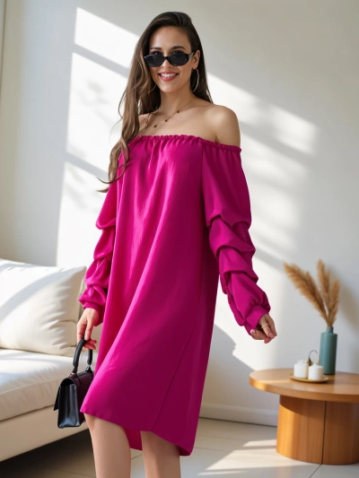 Rochie feminină Royalfashion Smooth a'la Spanish cu volane