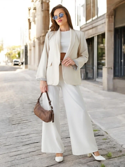 Sacou pentru femei Royalfashion fără închidere Elegantes