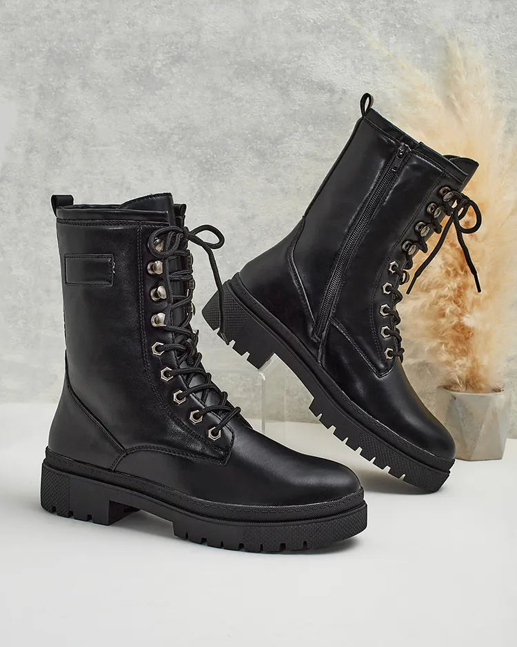 Royalfashion Cizme bagger înalte Ubbus pentru femei