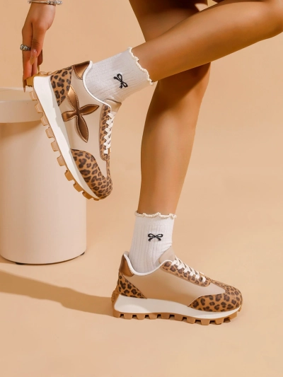 Sneakers sportive pentru femei Royalfashion pe o talpă mai groasă Aloqa