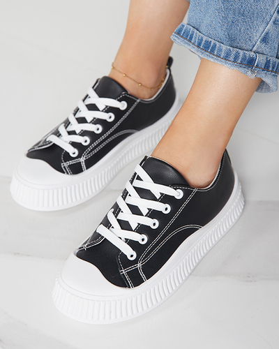 OUTLET Pantofi sport dama negri, adidasi Kerisso - Incaltaminte