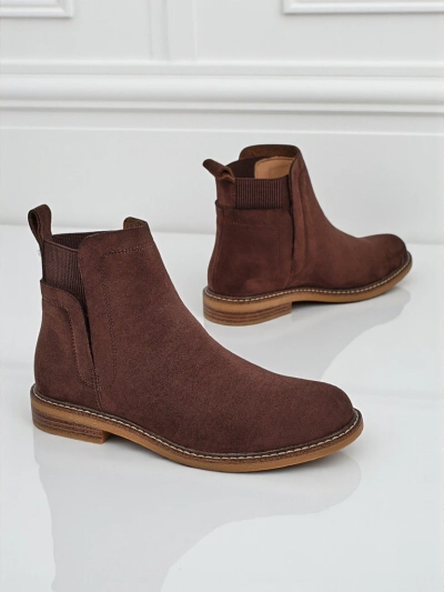 Gyal dem boot ala Chelsea boot fram eko-suedha Veysi