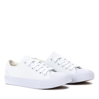 Białe sportowe trampki Tofila - Obuwie