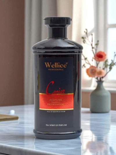 Wellice Caviar Laurus Elegans - Perfume Shampoo ine Caviar uye Keratin