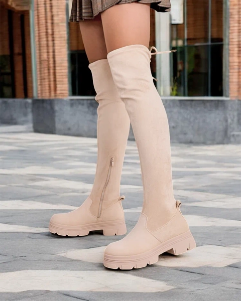 Cizme lungi până peste genunchi pentru femei Royalfashion Aniaf