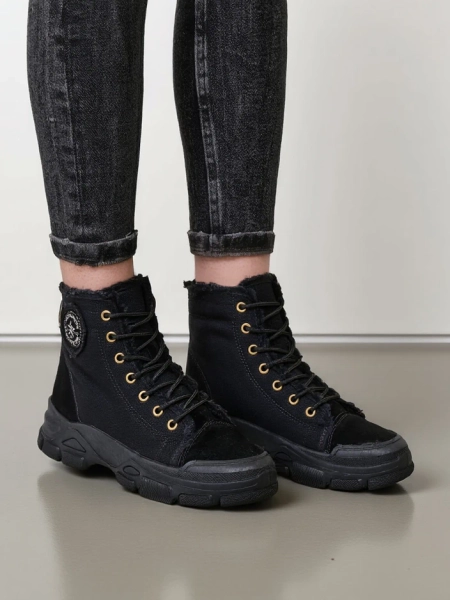 Royalfashion Pantofi sport înalte pentru femei Hirrias