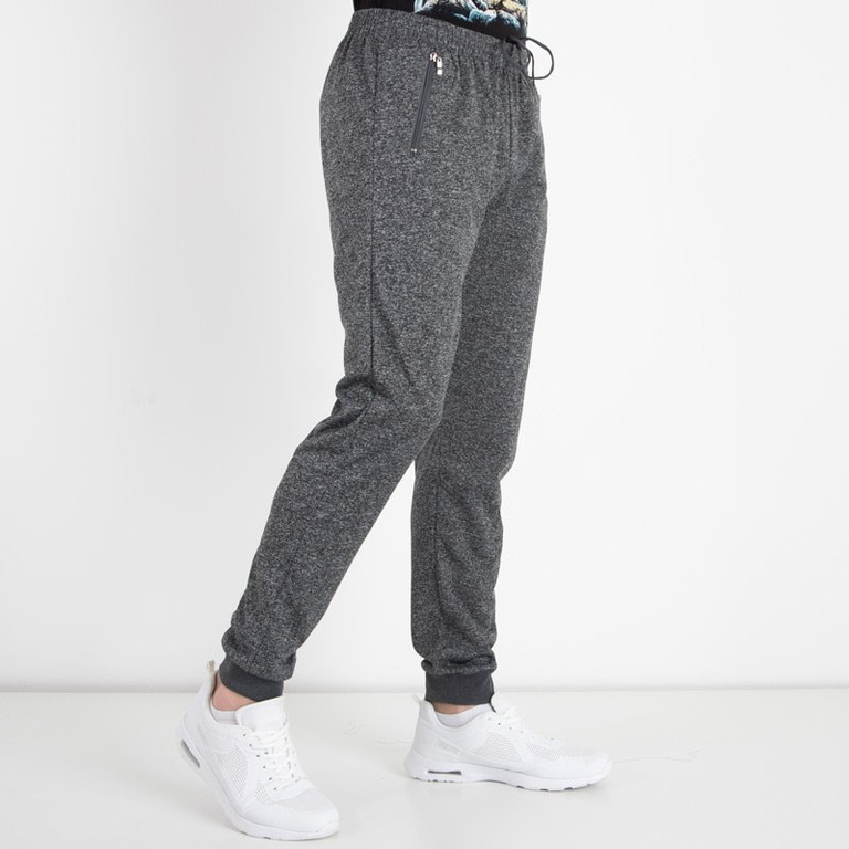 Pantaloni de bărbați gri închis - Îmbrăcăminte