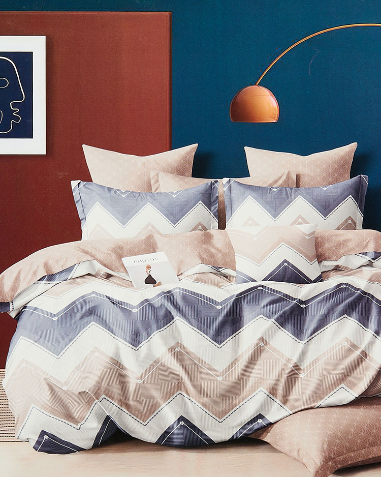 Royalfashion Set de lenjerie de pat cu model 200x220 set de 3-PART