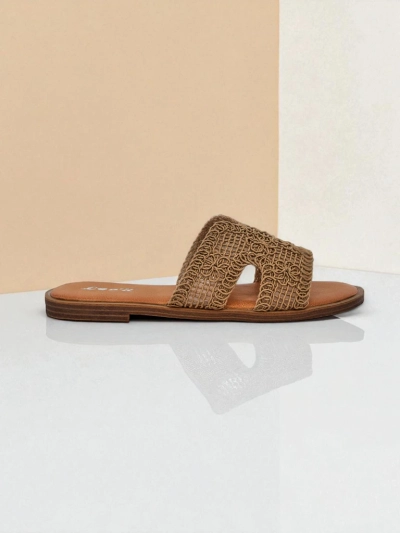 Rpyalfashion Sandale de damă cu bareta decorativă Braida