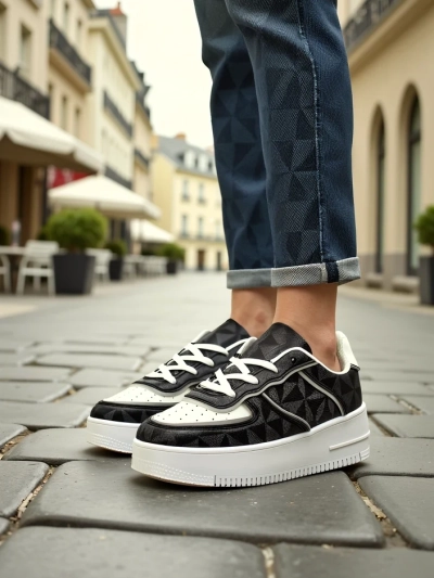 Royalfashion Pantofi sport pentru femei cu imprimeu Ozofio