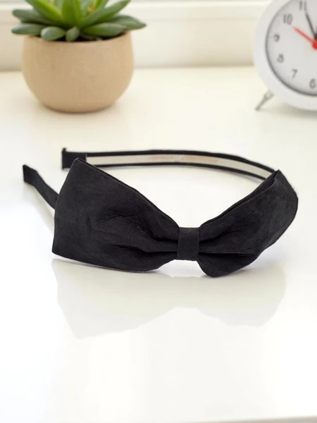 Royalfashion Bentita de păr cu fundiță Lila