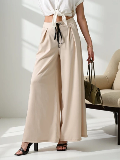 Pantaloni largi pentru femei Royalfashion