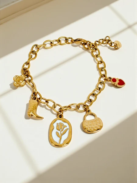 Aurelia Fiorenza Brățară cu medalioane