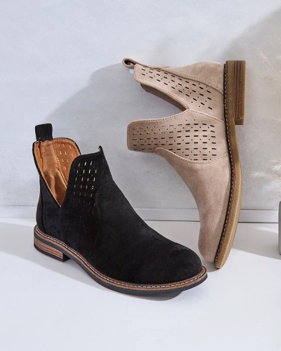 Royalfashion Cizme eko suede Ovilla pentru femei