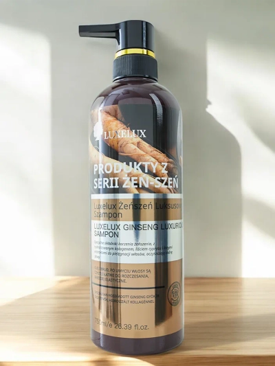 Luxelux Șampon pentru păr cu extract de ginseng 750 ml