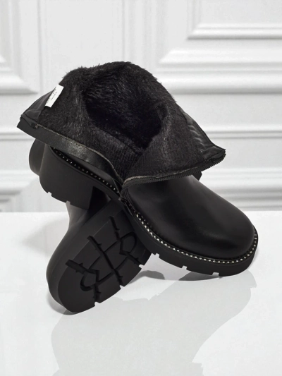 Botine de damă cu toc gros Ashen Life