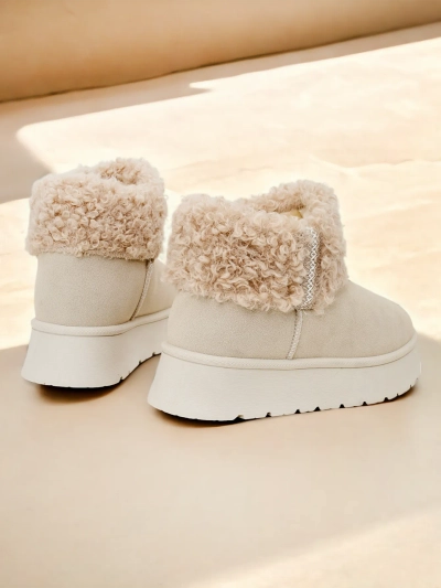 Cizme de zăpadă pentru femei cu blană Royalfashion Rovvoy