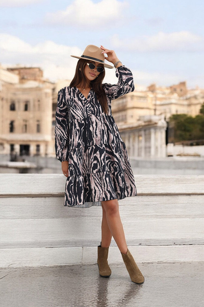Royalfashion Rochie de damă cu imprimeu