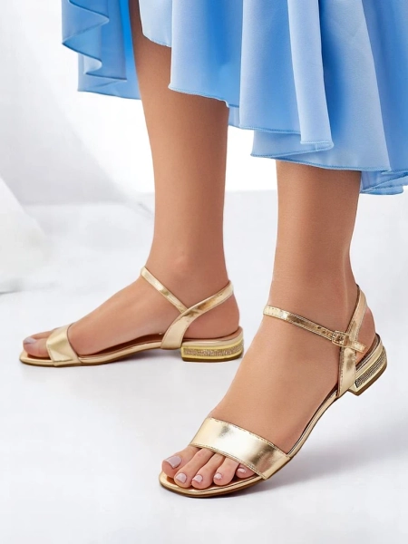 Sandale femei Royalfashion cu talpă plată Aronies