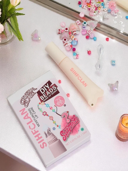 Gloss de buze cu brățară Gloss & Charm Candy Lane