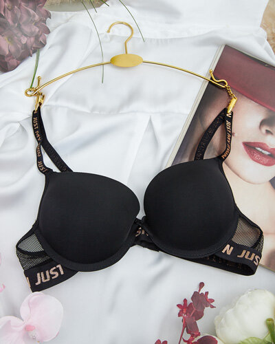 Royalfashion Sutien pentru femei decorat cu inscripții